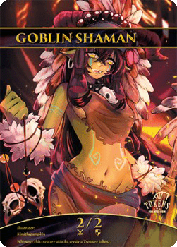 Goblin Shaman Token (Red 2/2)