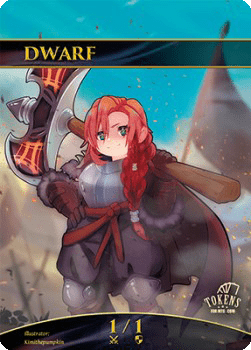 Dwarf Token (Red 1/1)