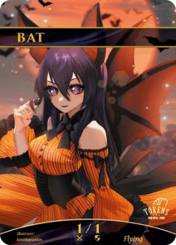 Bat Token (Black 1/1)