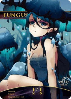 Fungus Token (Black 1/1)