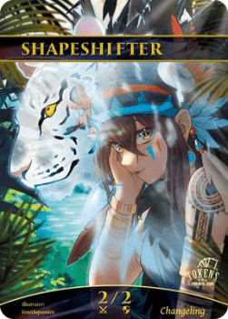 Shapeshifter Token (Blue 2/2)