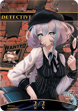 Detective Token (White and Blue 2/2)