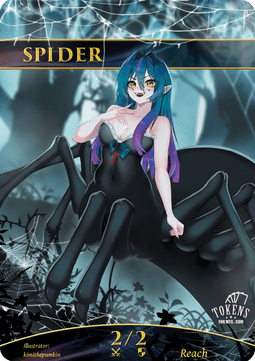 Spider Token (Green 2/2)