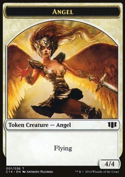 Angel Token (W 4/4) / Cat Token (W 2/2)