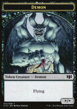 Demon Token (B */*) / Zombie Token (B 2/2)