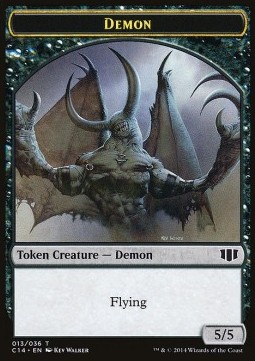 Demon Token (B 5/5) / Zombie Token (B 2/2)