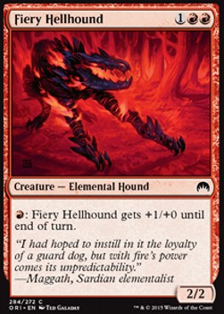 Fiery Hellhound