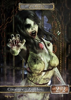 Zombie Token (Black 2/2)