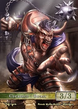 Beast Token (Green 3/3)