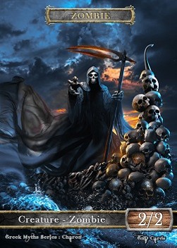 Zombie Token (Black 2/2)