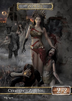 Zombie Token (Black 2/2)