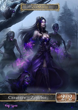 Zombie Token (Black 2/2)