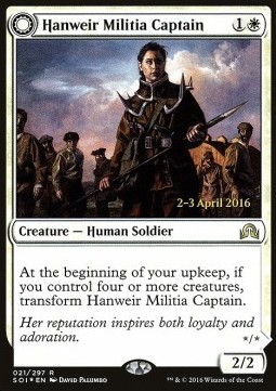 Hanweir Militia Captain / Westvale Cult Leader