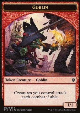 Goblin Token (R 1/1) / Zombie Token (B 2/2)