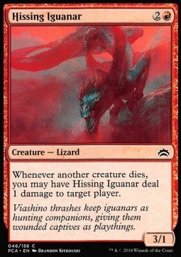 Hissing Iguanar