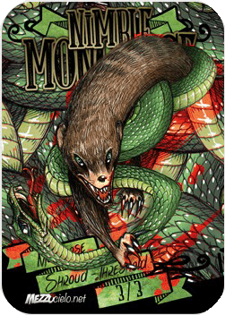 Nimble Mongoose Token (Green 3/3 Shroud)