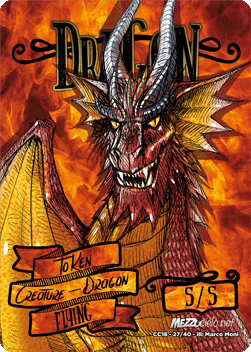 Dragon Token (Red 5/5)
