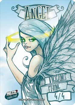 Angel Token (White 4/4 Vigilance)