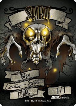 Spirit Token (White and Black 1/1)