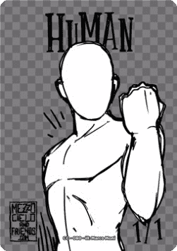 Human Token (White 1/1)