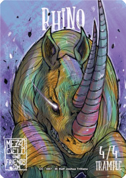 Rhino Token (Green 4/4)
