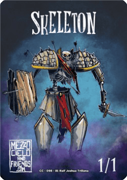 Skeleton Token (Black 1/1)