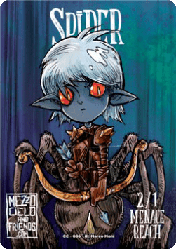 Spider Token (Black 2/1)