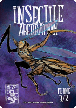 Insectile Aberration Token (Blue 3/2)