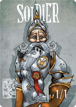 Soldier Token (White 1/1)