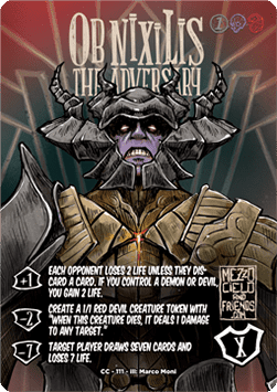 Ob Nixilis, the Adversary Token