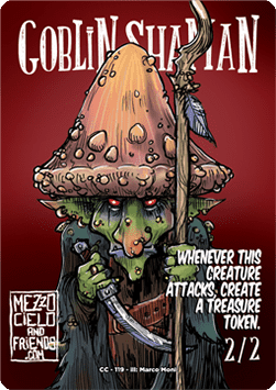 Goblin Shaman Token (Red 2/2)