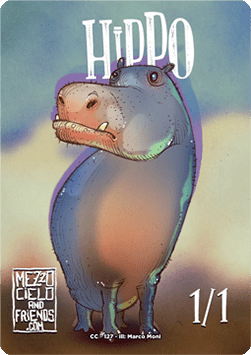 Hippo Token (Green 1/1)