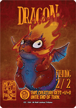 Dragon Token (Red 2/2)