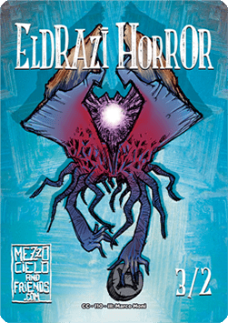 Eldrazi Horror Token (Colorless 3/2)