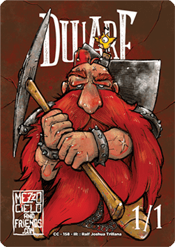 Dwarf Token (Red 1/1)