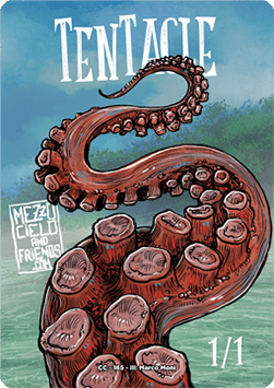 Tentacle Token (Blue 1/1)