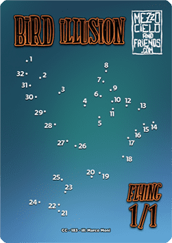 Bird Illusion Token (Blue 1/1)