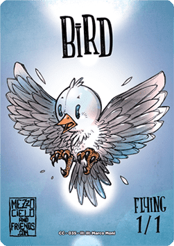 Bird Token (White 1/1)