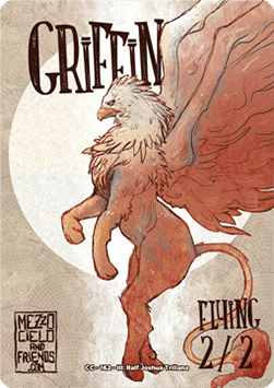 Griffin Token (White 2/2)