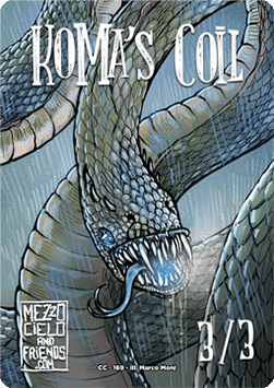 Koma's Coil Token (Blue 3/3)