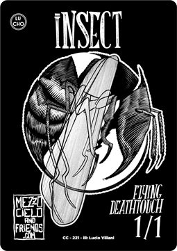 Insect Token (G 1/1 Flying, Deathtouch) // Wasp Token (A 1/1)