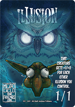 Illusion Token (Blue 1/1)