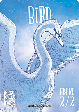 Bird Token (Blue 2/2)