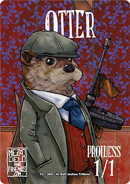 Otter Token (Blue and Red 1/1)