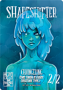 Shapeshifter Token (Blue 2/2)