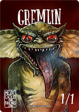 Gremlin Token (Red 1/1)