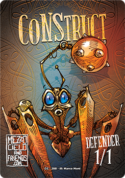 Construct Token (Artifact 1/1 Defender)