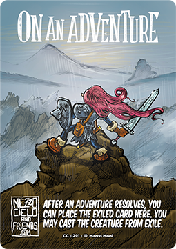 On an Adventure Token
