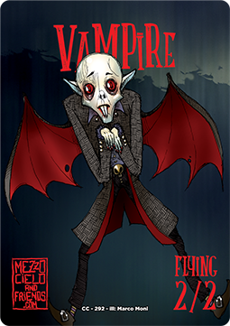 Vampire Token (Black 2/2)