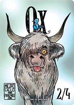 Ox Token (White 2/4)